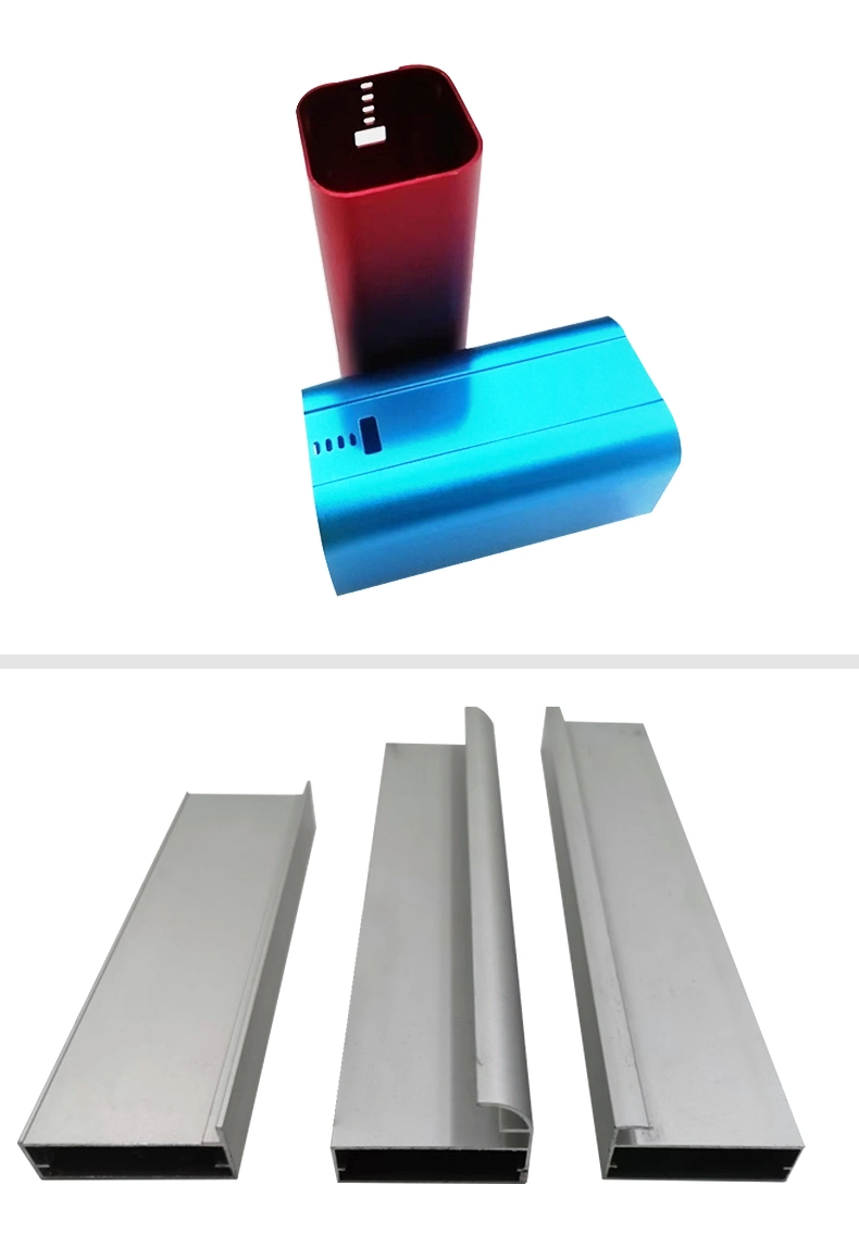 Custom Metal Shared Industrial Aluminium Alloy Aluminum Extrusion Profile for CNC Machining