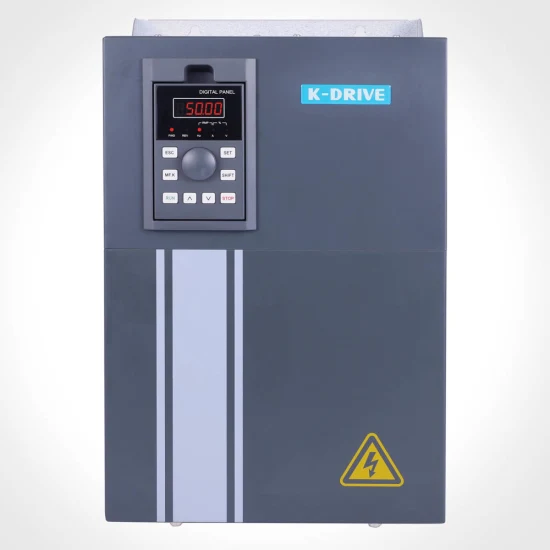 CNC 스핀들 모터 속도 제어용 Kd100 5.5kw 7.5kw 220V/380VAC 가변 주파수 인버터 VFD